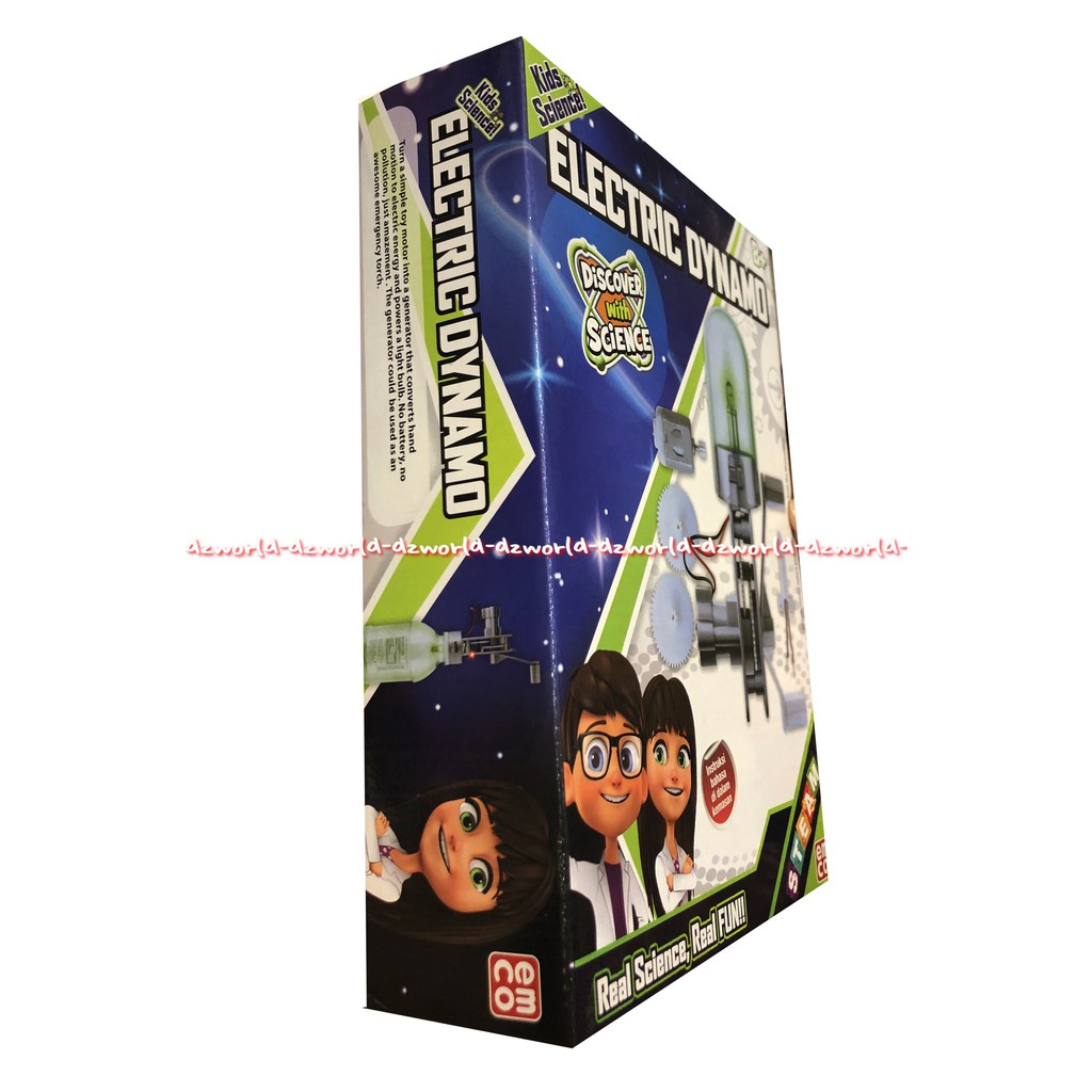 Emco Kids Science Electric Dynamo Kit Mainan Science Anak Membuat Dinamo Listrik Kabel Emko