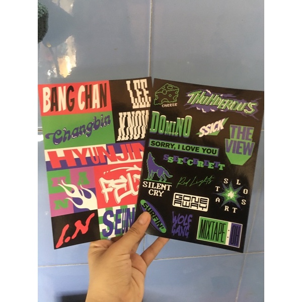 [ Sharing ] Stray Kids Noeasy Album official sticker