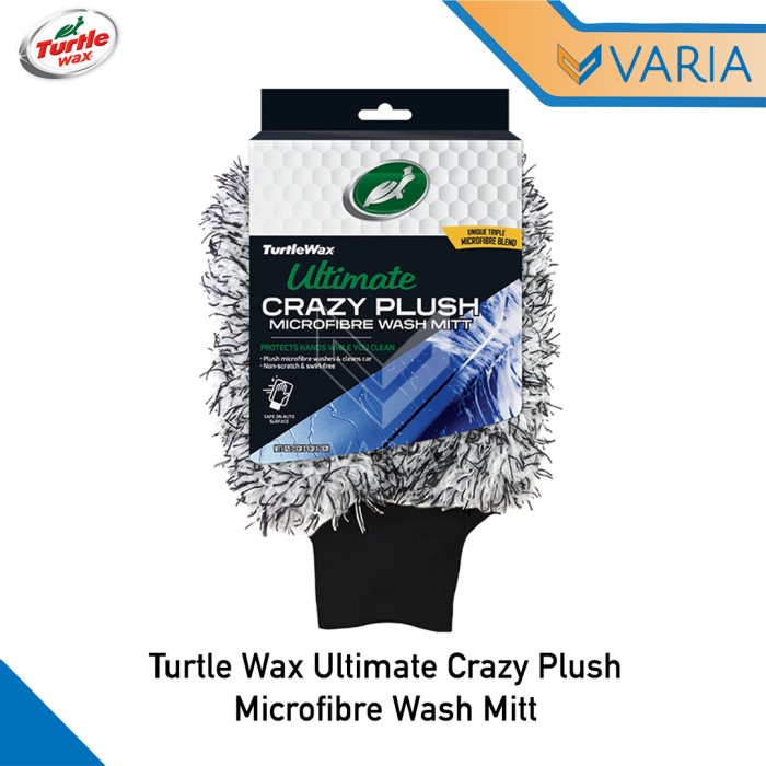 Turtle Wax Ultimate Crazy Plush Microfiber Wash Mitt Cuci Mobil