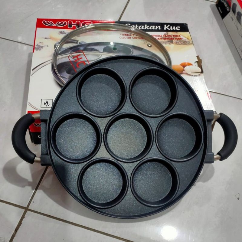 cetakan martabak mini 7 lubang