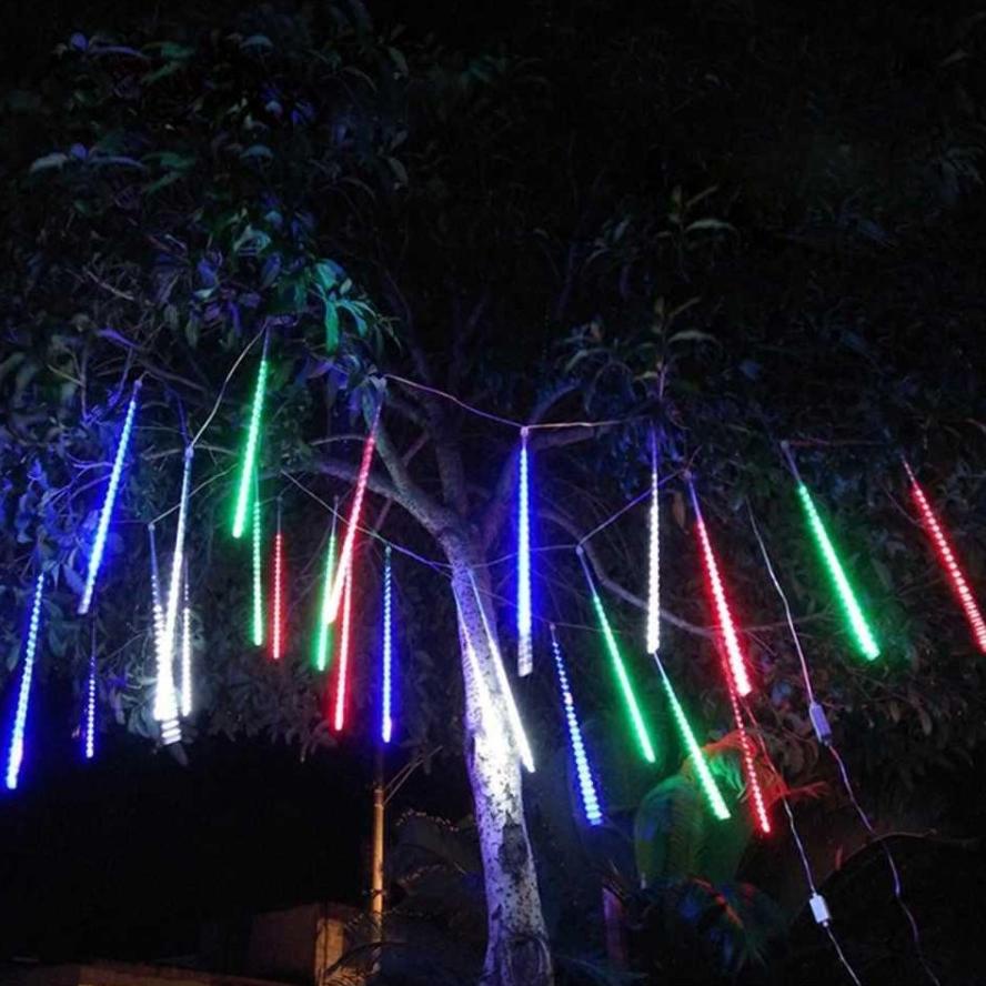 LAMPU LED HUJAN METEOR 30CM LAMPU TUMBLER LAMPU NATAL LAMPU HIAS DISKON