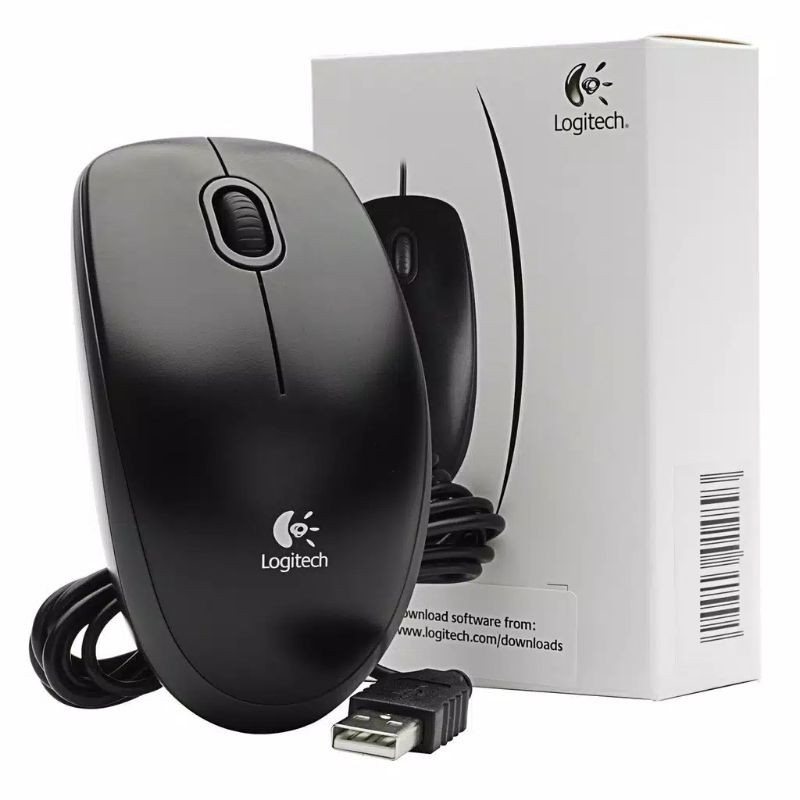 LOGITECH B100 Wired Optical Mouse