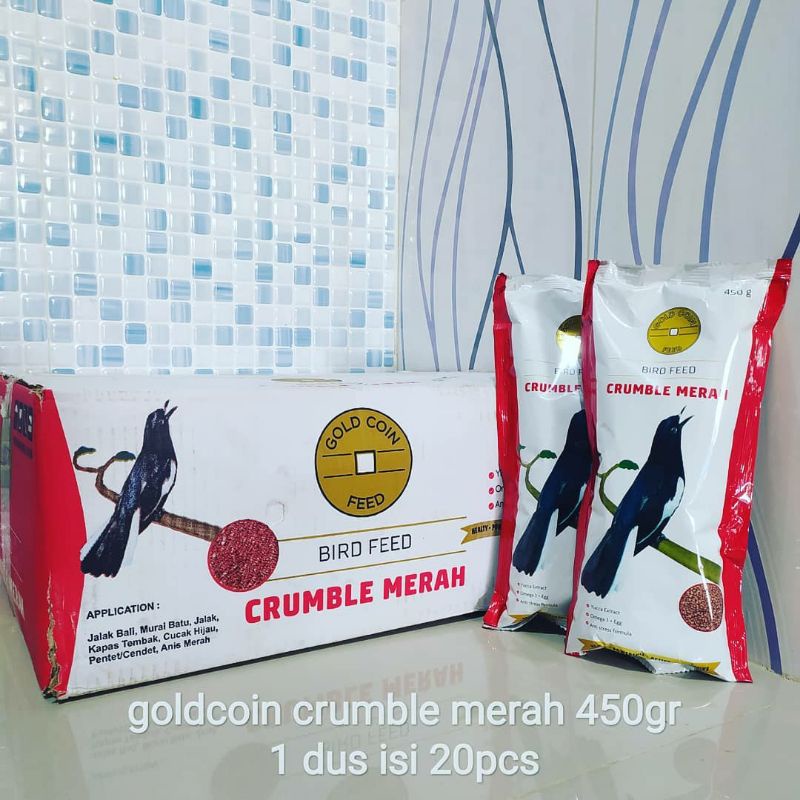 Gold coin kacer 450 gram / Gold coin burung kacer  / Pakan burung Kacer / Goldcoin kacer 450 gram