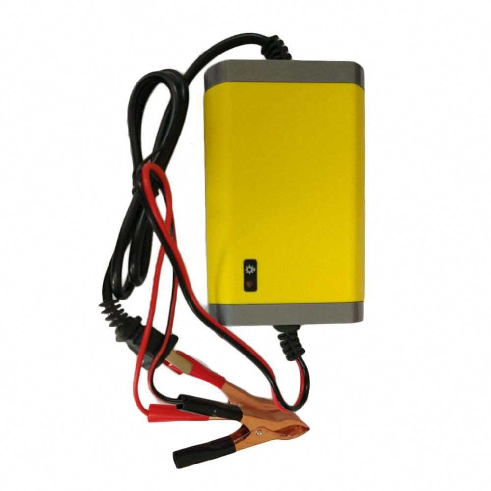 Portable Motorcycle Car Battery Charger 12V/2A