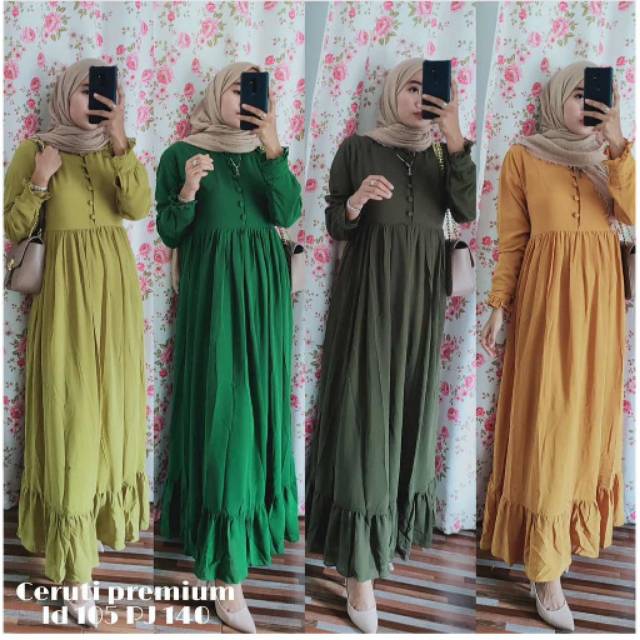 Gamis ceruty by frilla