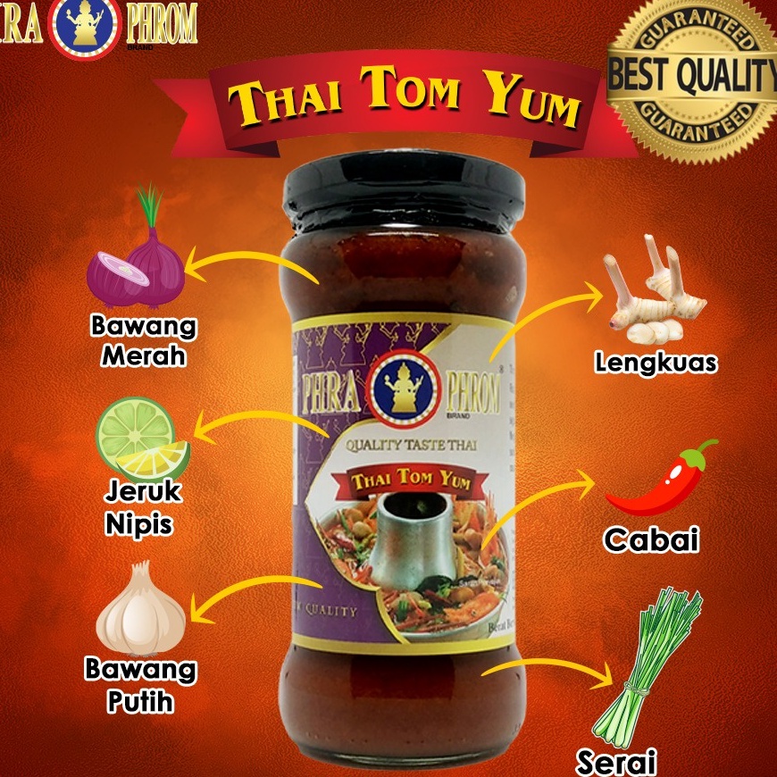 IKPS Tom Yum Paste 240gr Bumbu Tom Yum Thailand 240 gram