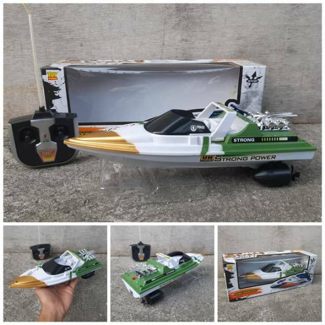 Mainan Rc Speed Boat Remote Control - Perahu Cepat Remot Kontrol Anak