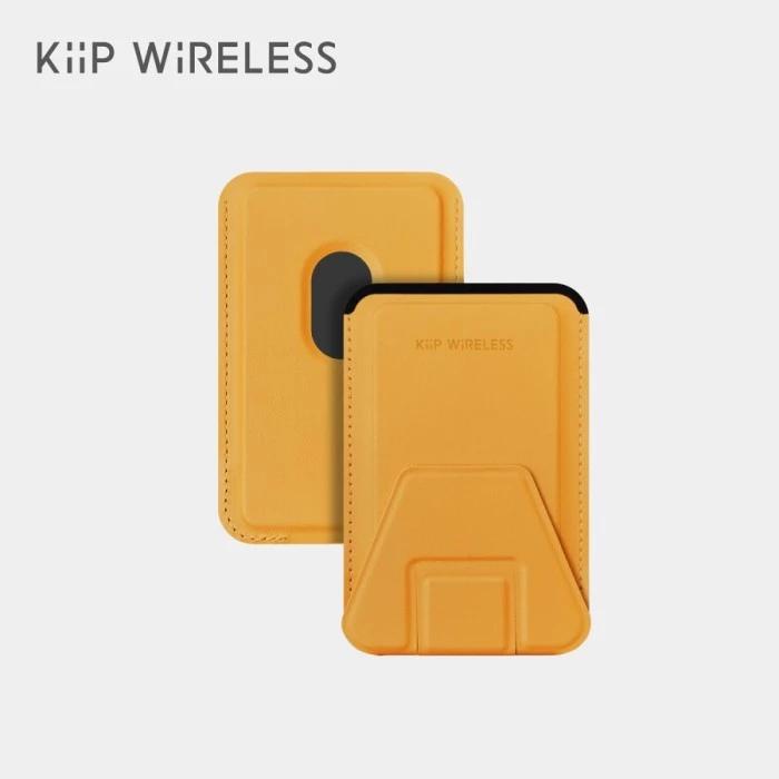 Kiip M1 Magnetic Card Holder - Magsafe Wallet Holder - Leather