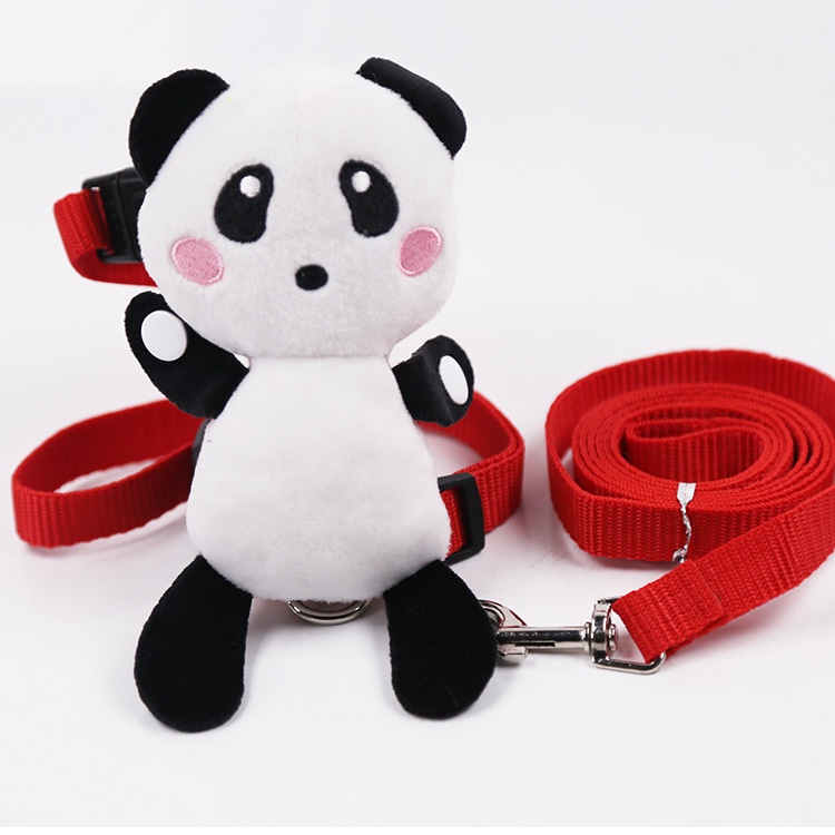 ★〓YUFeiPet〓★ Pet dog cat cartoon doll cute chest strap traction rope