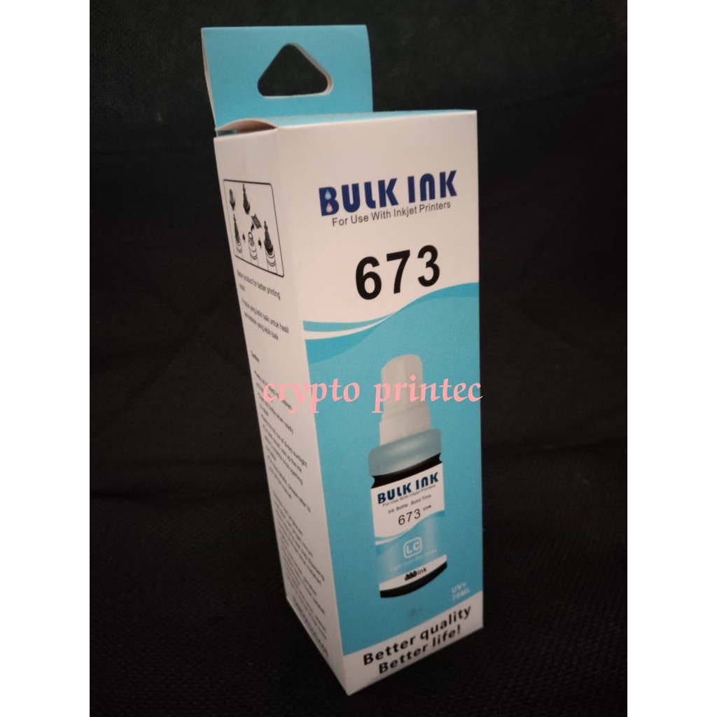 Tinta Epson 673 For Printer Epson L800 L805 L850 L1800 - 70ml