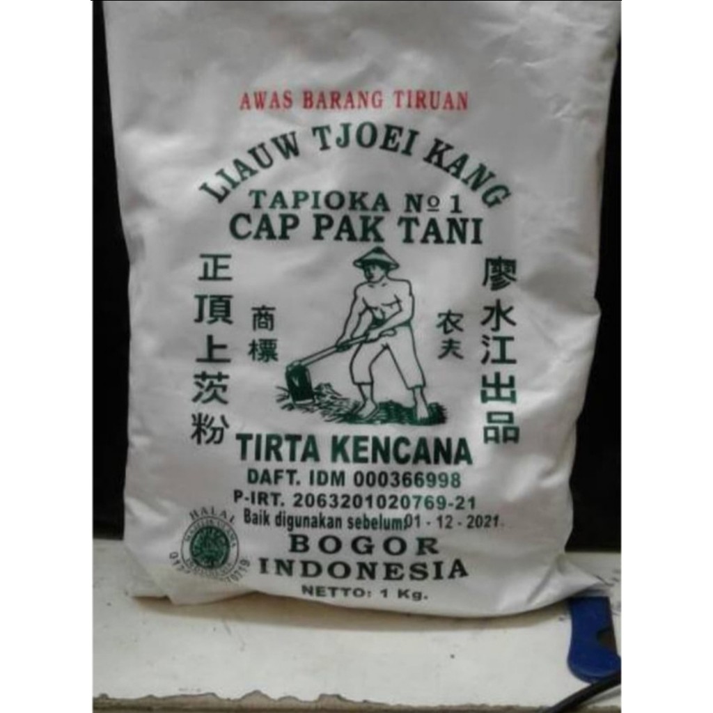 

Tepung Tapioka Tjap Orang Tani Liauw Liong PIT / 1kg