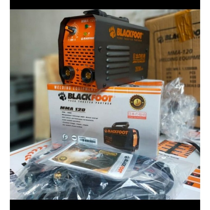 Mesin las blackfoot low watt Mesin las listrik rendah