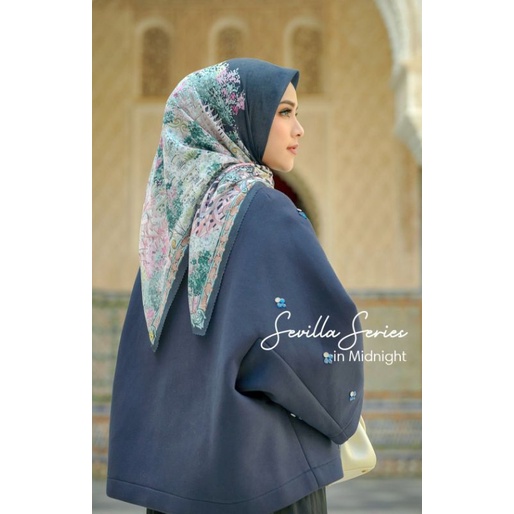 BUTTON SCARVES THE SEVILLA SERIES READY STOCK SIAP KIRIM