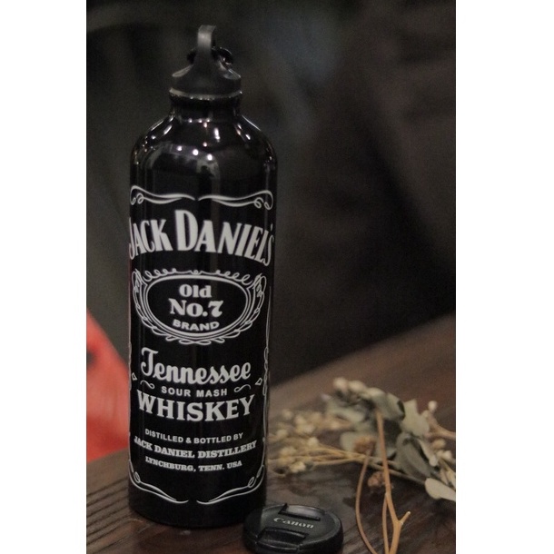 Botol Minum Printing Unik Motif Minuman │ Tumbler Printing Unik-Motif Jack Daniel