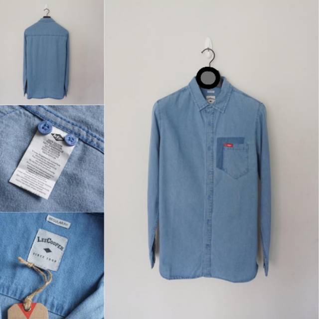 Kemeja Denim Lee Cooper Shadow
