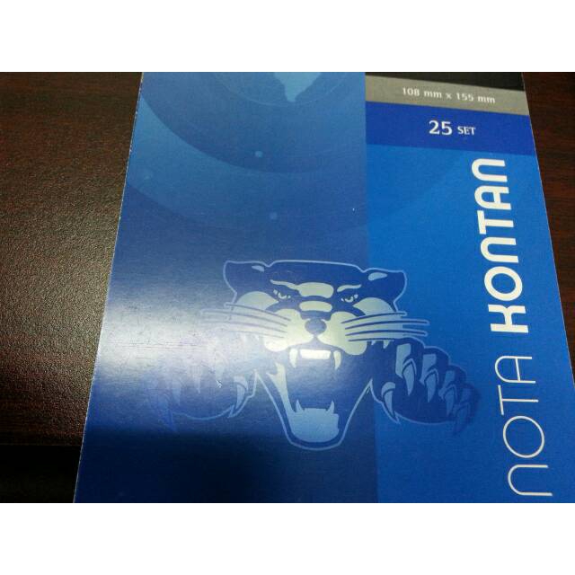 

Buku nota kontam kecil rangkap 3 paperline