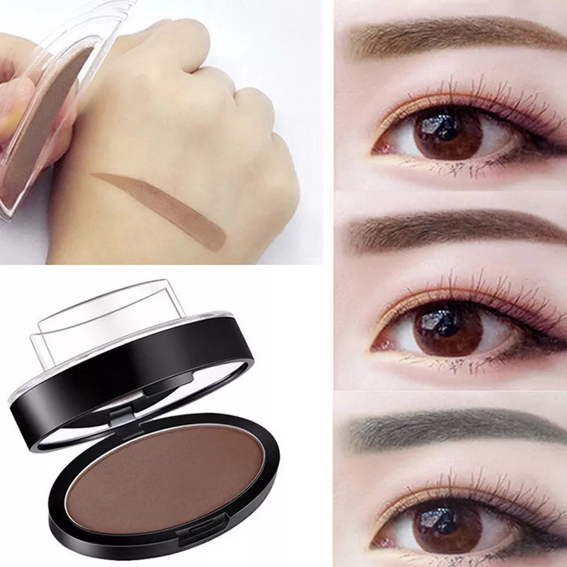 EYEBROW STAMP STEMPEL CETAKAN ALIS INSTAN STAMPEL EYE BROW INSTANT PENSIL STAMPLE MAKE UP MATA CEPAT 3 DETIK SELESAI MAKEUP ALIS ALIS BUBUK CAP TAHAN AIR BUBUK RIAS PROFESIONAL ALAMI KOSMETIK TAHAN LAMA U145