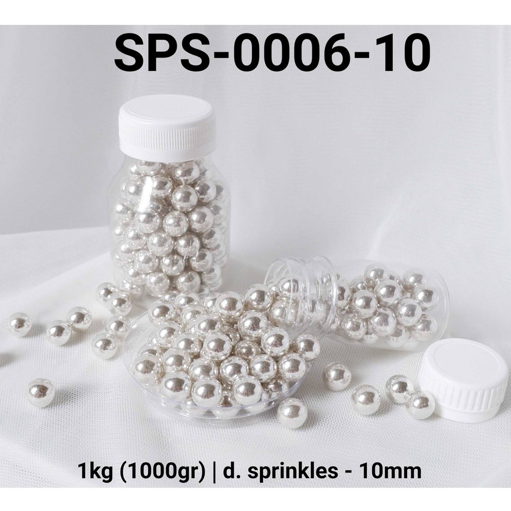 

SPS-0006-10 Sprinkles sprinkle sprinkel 1kg 1 kg mutiara perak emas yamama baking grosir murah sprinkles cake dekorasi mutiara trimit decoration story sprinklestory sprinklesstory sprinkle story yamama baking