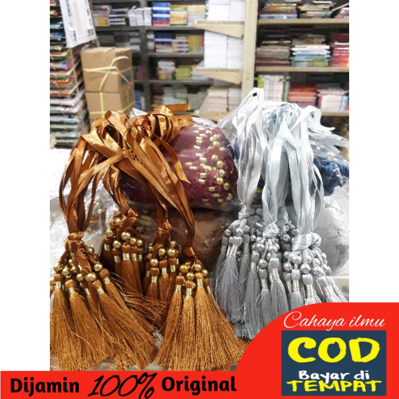 

Tali Tasel pembatas buku Yasin dll