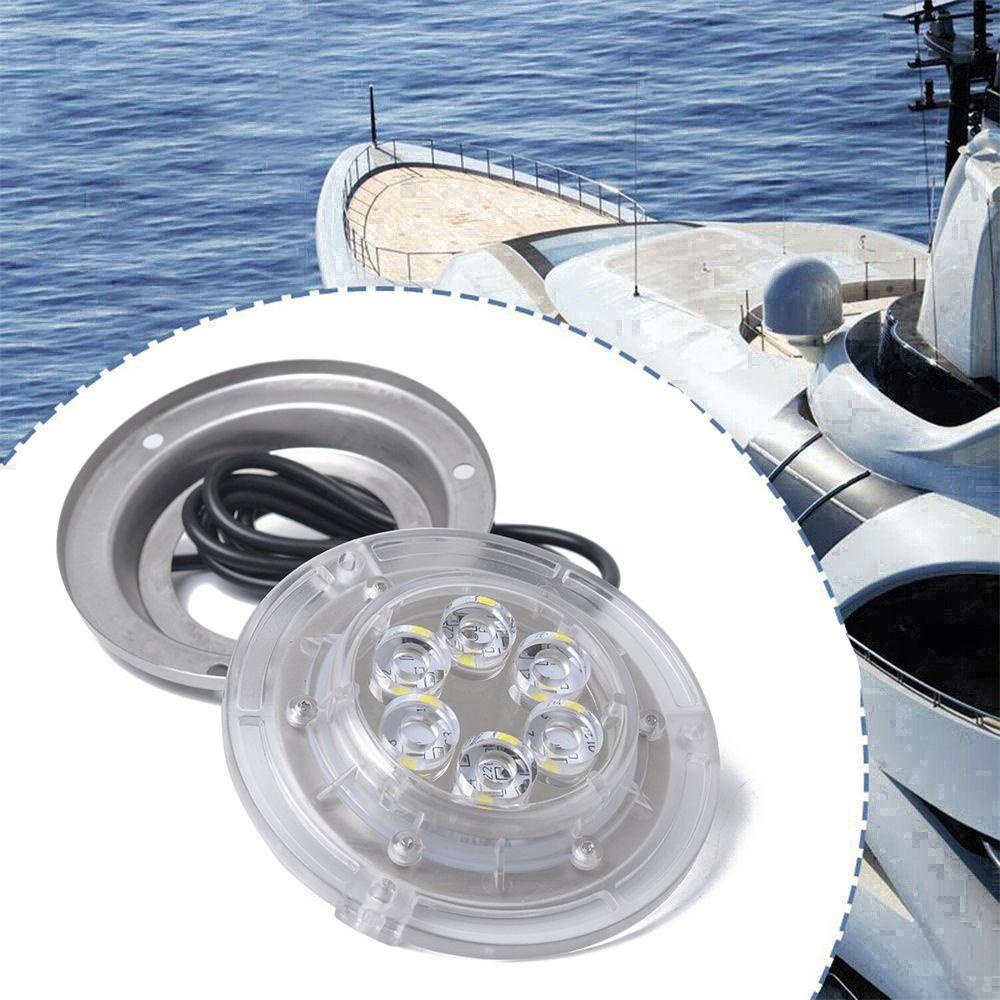 Top Marine Underwater Light White Blue Aksesoris IP68 Cahaya Intensitas Tinggi