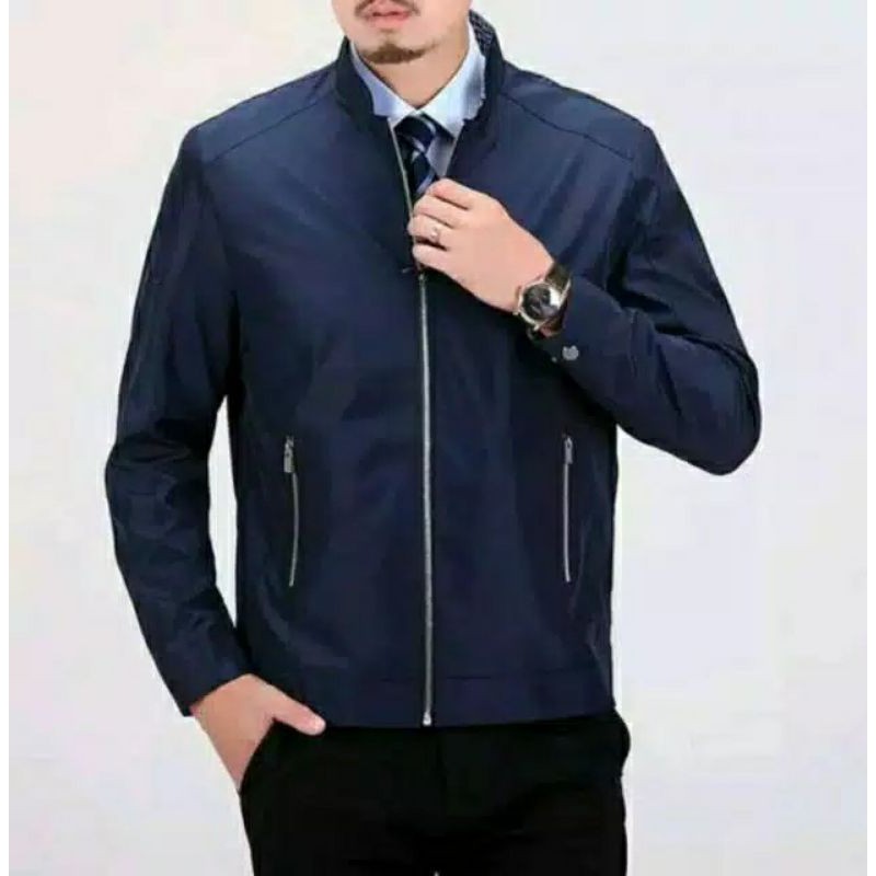 jaket formal /jaket kantoran pria semi jas casual