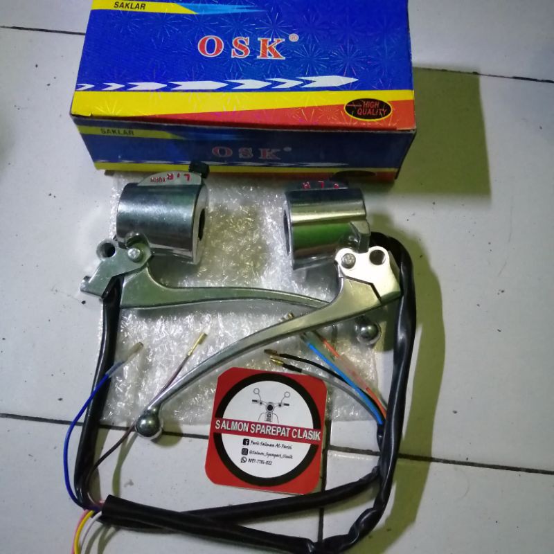 HOLDER HANDLE HOLDER SAKLAR  CB100 CB125 S90 BENLY SAKLAR CB SET HOLDER