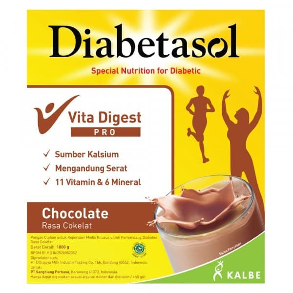 DIABETASOL SUSU 1 KG - COKLAT