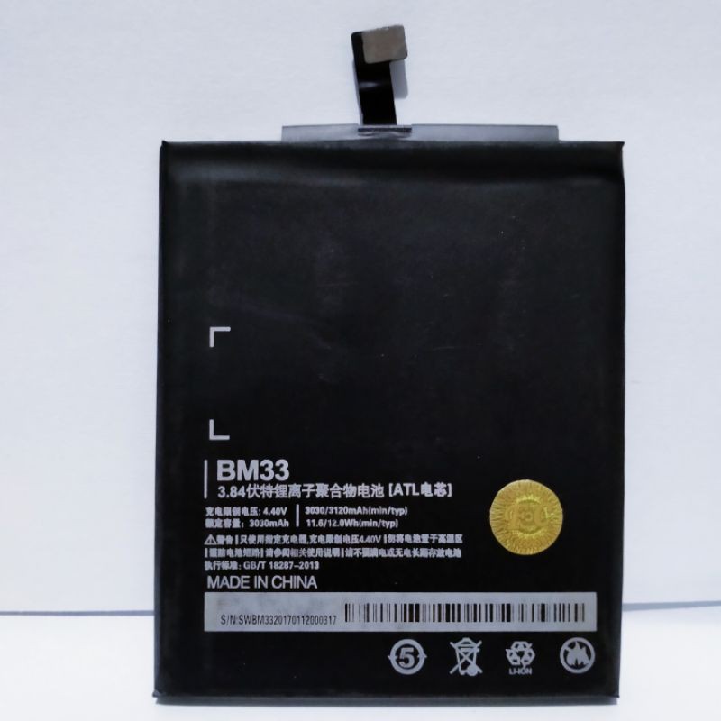 BATTERY BATERAI BATRE Mi4i BM33 BM-33 BATRAI batu hp XIOMI Mi 4i ORIGINAL