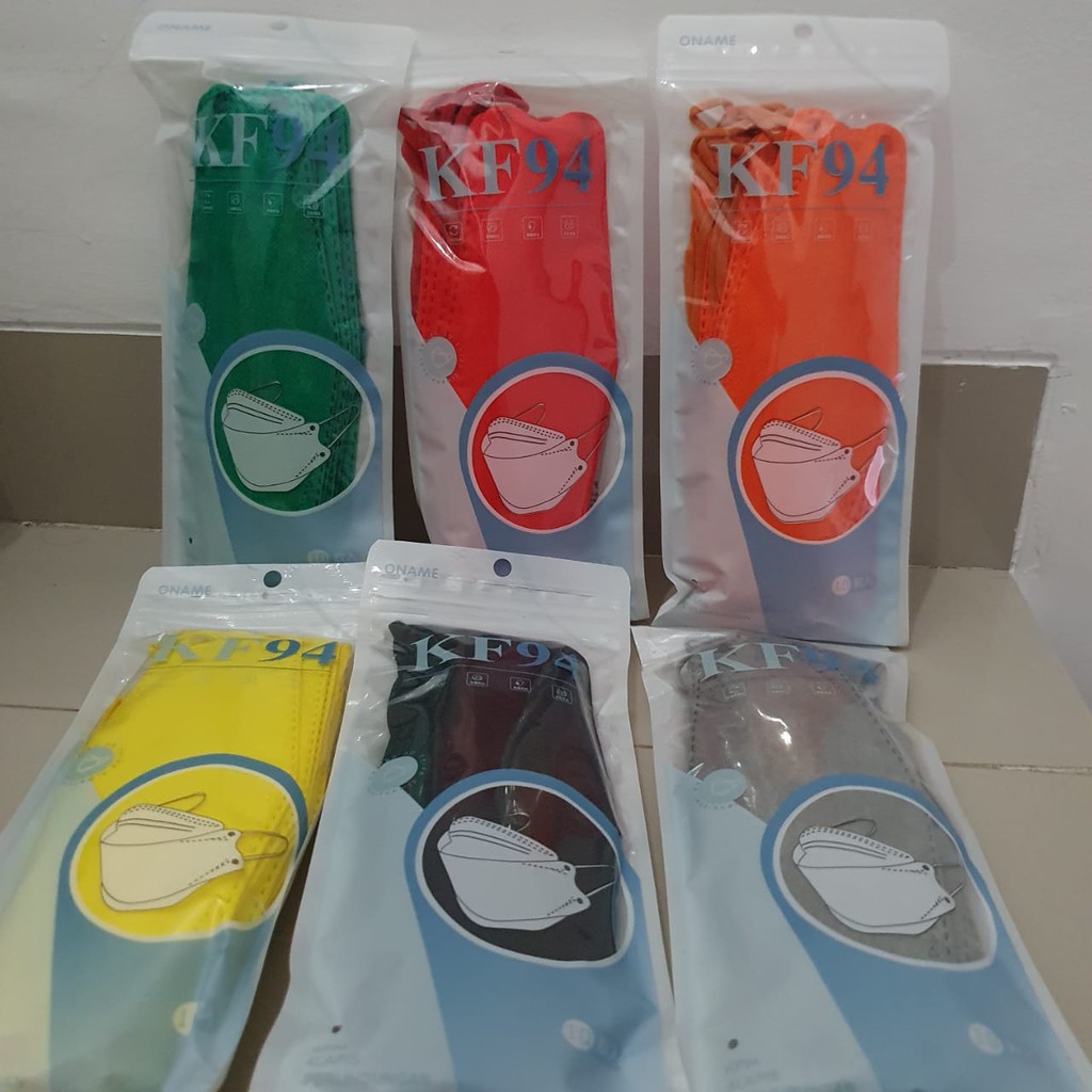 ONAME Masker Hijab KF94 Headloop - isi 10 Pcs