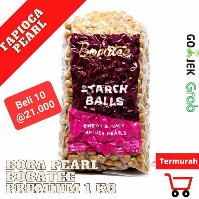 

Diskon [KHUSUS GRAB/GOSEND] BOBATEE Tapioca Pearl boba Diskon