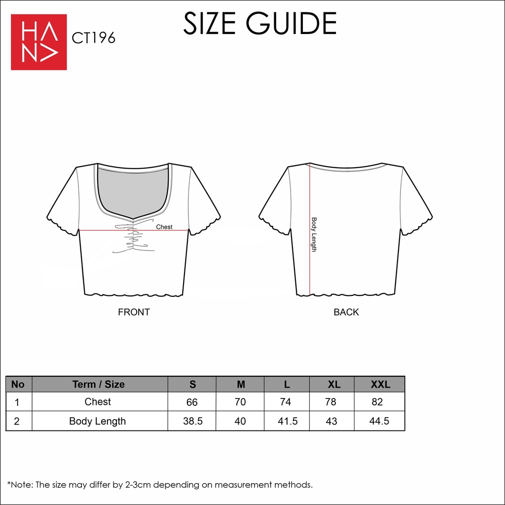 Hana Fashion - Rei Knit Crop Top Rajut Wanita - CT196