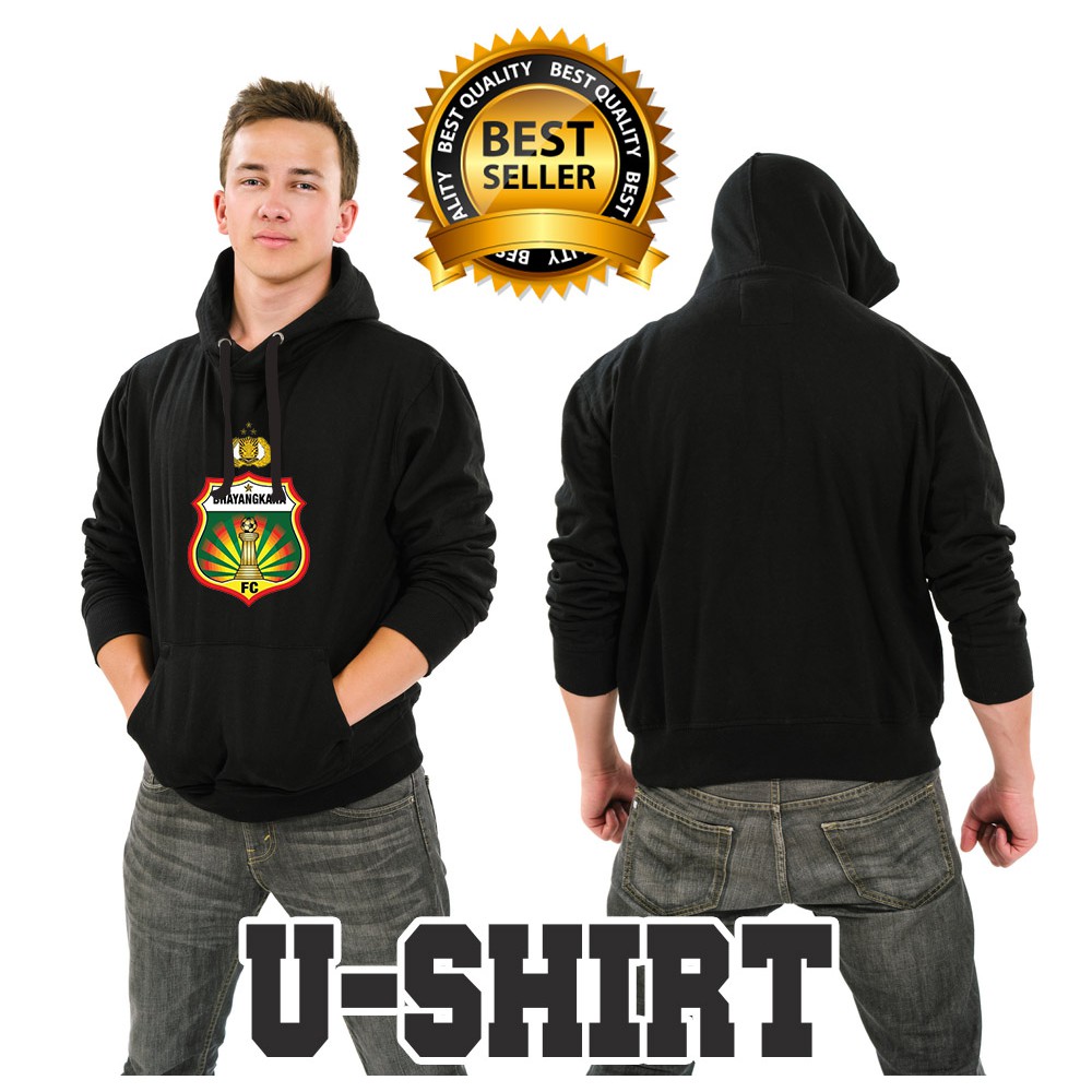 Jaket Sweater Distro Hoodie BHAYANGKARA FC Keren PRIA&WANITA U-SHIRT