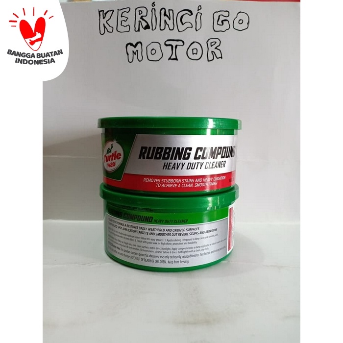 RUBBING COMPOUND TURTLE WAX