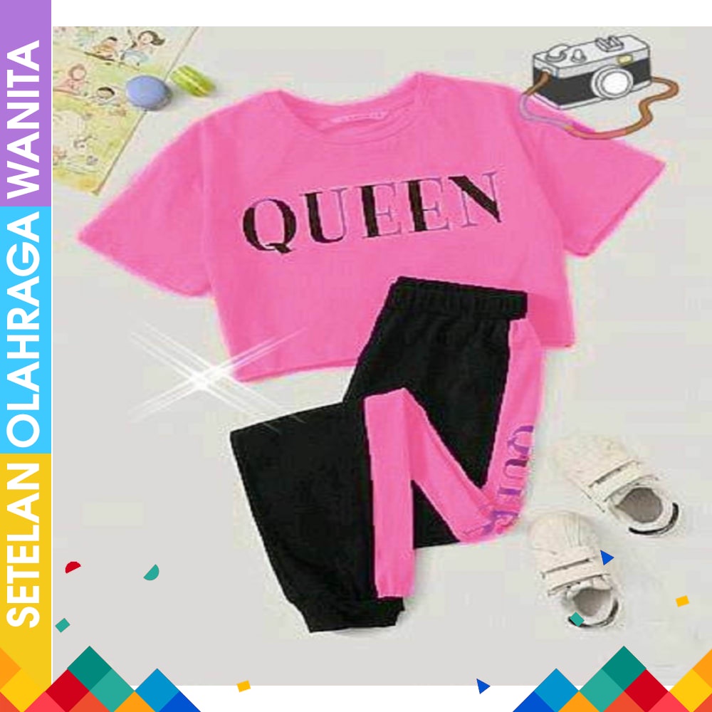 Setelan Yoga Muslimah Setelan Olahraga Muslimah Setelan Senam Muslimah Rocella Kaos Ravena Terreva