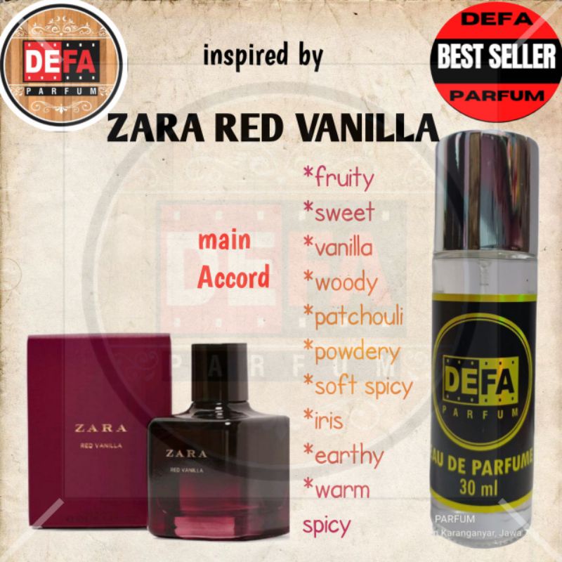 ZARA RED VANILLA