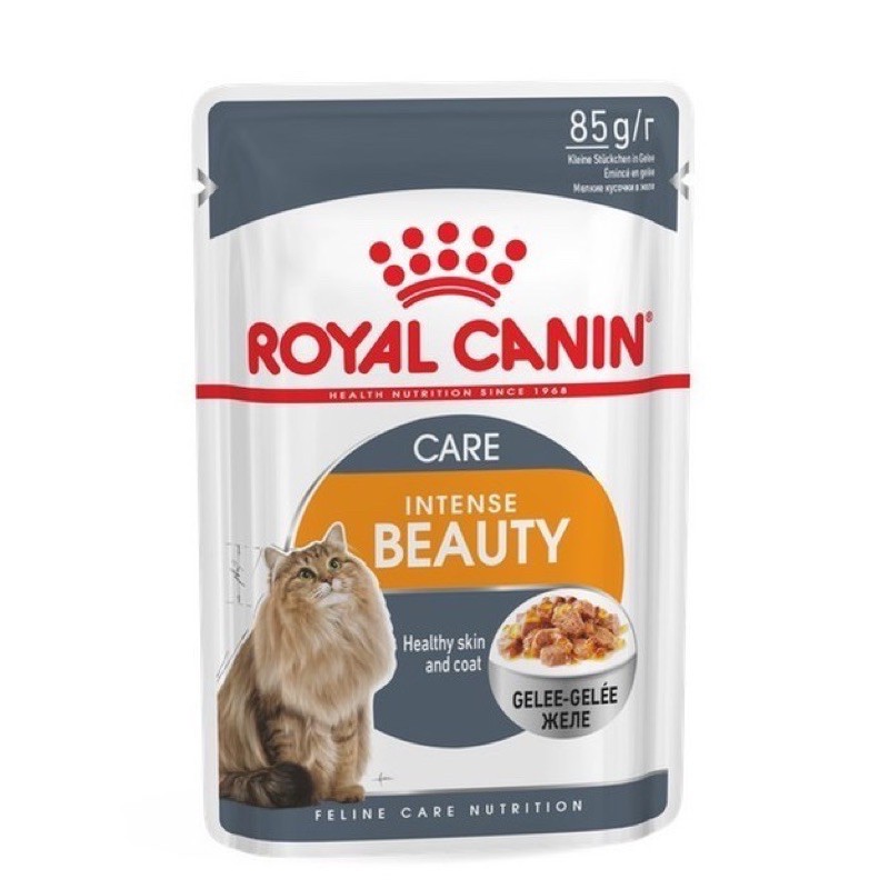 Royal Canin care Intense Beauty Pouch Wet food makanan kucing cat food