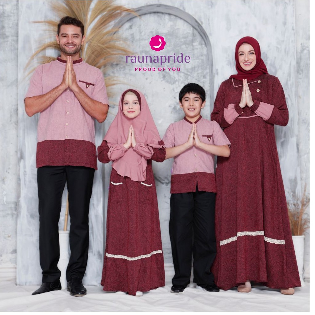 sarimbit keluarga 2021 rauna 311 maroon terbaru original