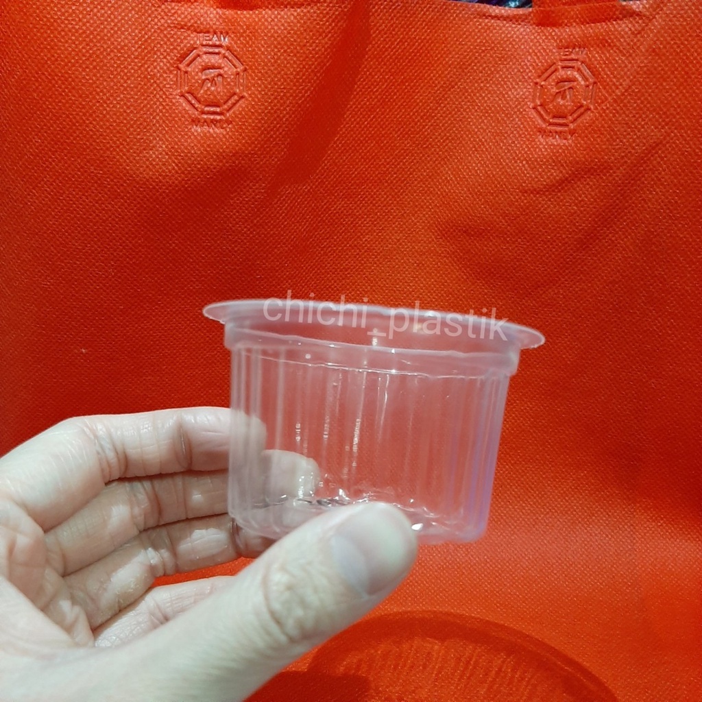 Cup agar 120ml / cup agar / cup jelly / cup plastik /  cup pudding  / cup sekali pakai