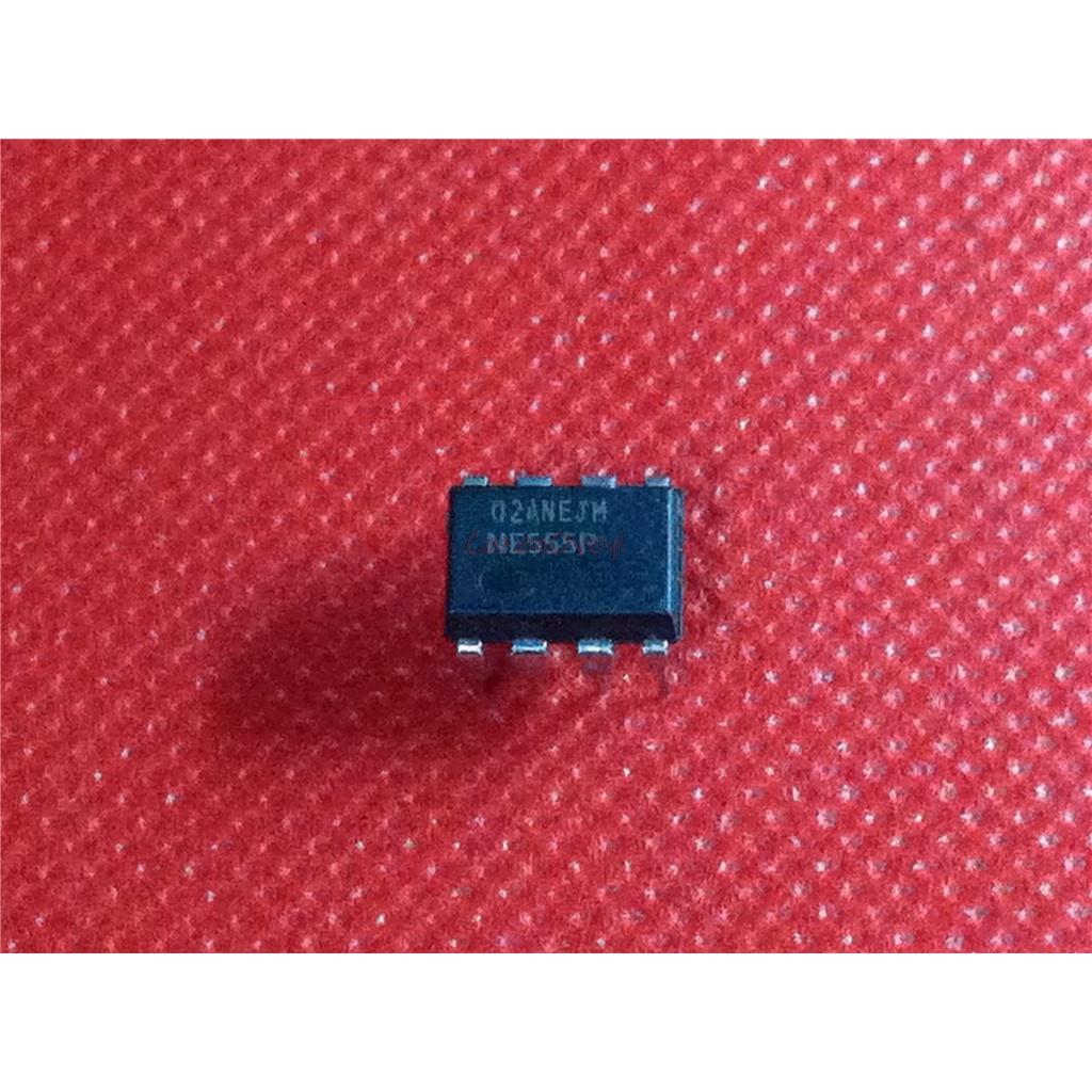 10pcs Ic Ne555 Ne555P Ne555N Presisi Dip-8