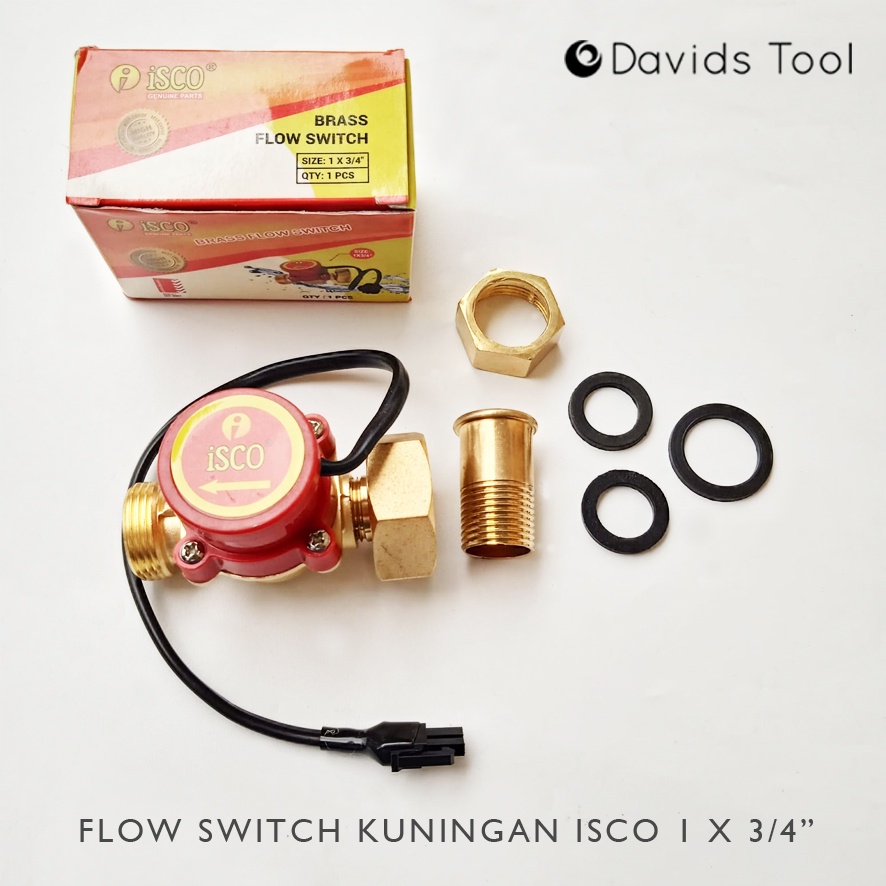 Flow Switch Otomatis Pompa Air Pendorong 3/4 Inch