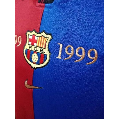 ♬ Jersey retro Barcelona centenary home 1999 ➯