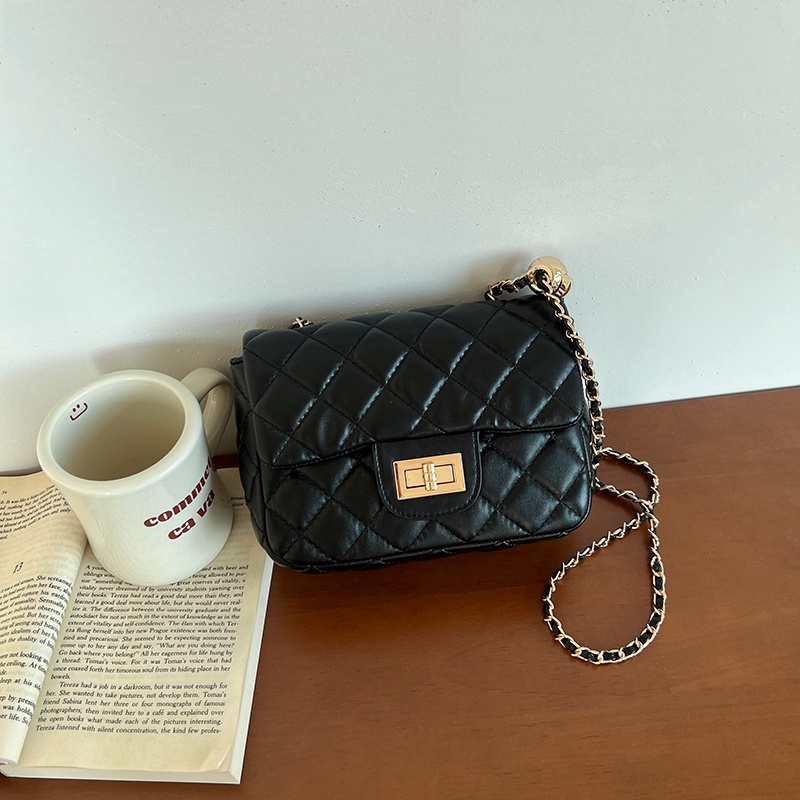 Tas Selempang Wanita Cewek Kulit Import Kekinian Terbaru Tas Pesta Kondangan Sling Bag Elegant Original Mewah Murah 161.ID