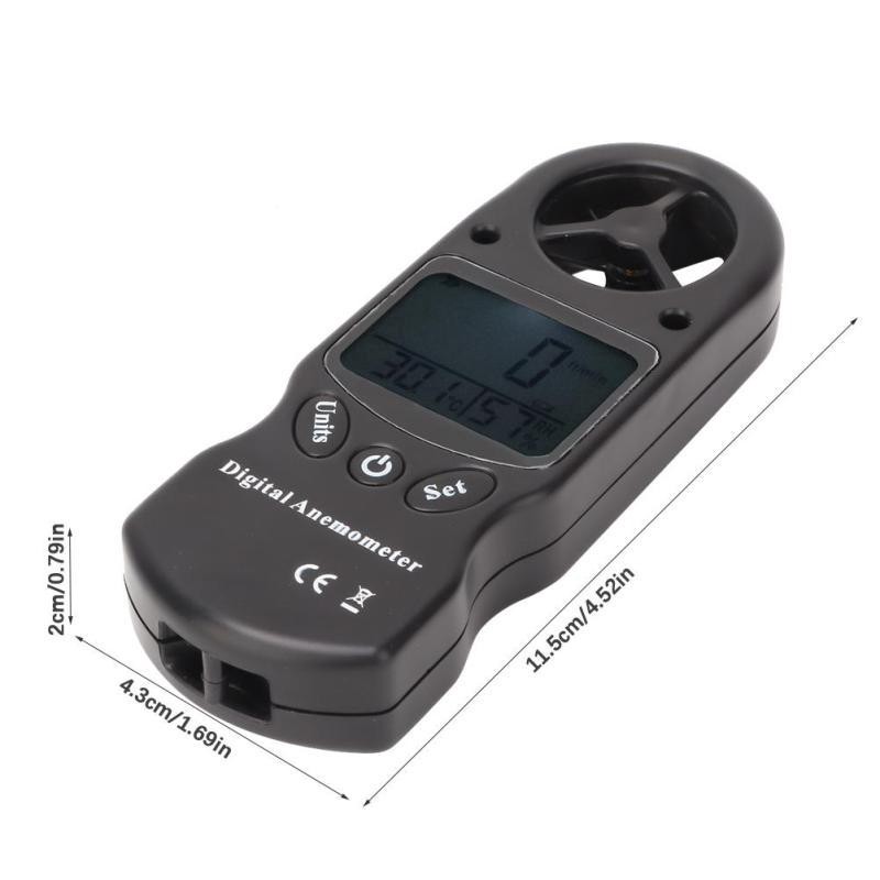 Anemometer Termometer Higrometer Digital Mini 3in1 TL300