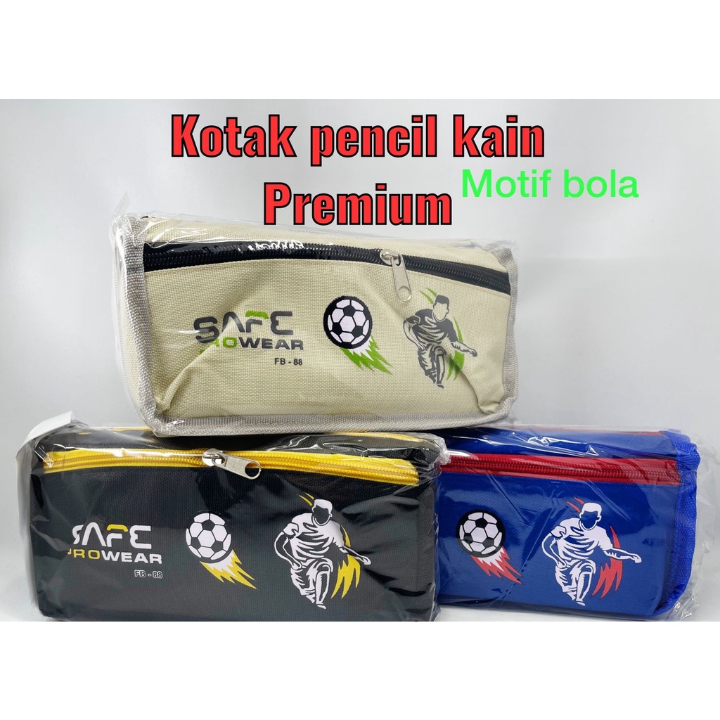

Kotak Pensil Murah Football Sepakbola / Tempat Pensil / Pencil Case Murah Football Sepakbola