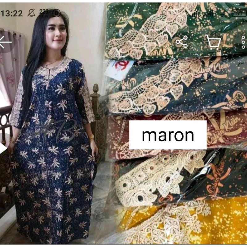 DASTER ARAB ZEMA | RAYON SUPER GRADE A | RESLETING DEPAN BUSUI | RENDA MILO-CK maron
