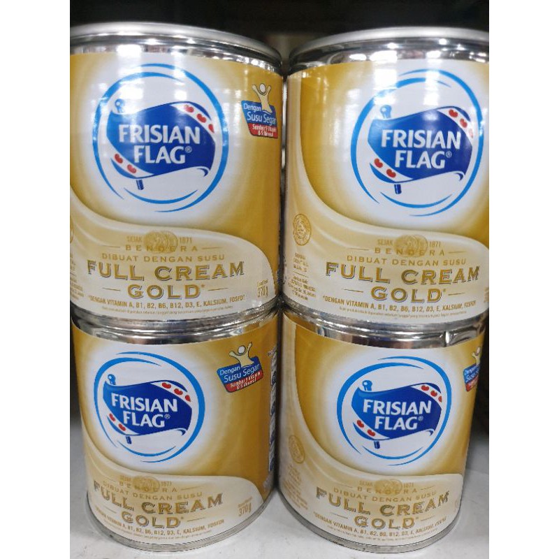 

Susu kaleng frisian flag full cream gold 370gr