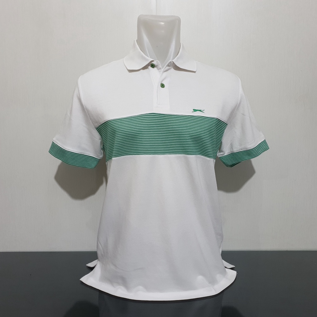 Baju Kaos Polo SLAZENGER - Size S sd M - Lebar Dada 51 cm - Original 100%