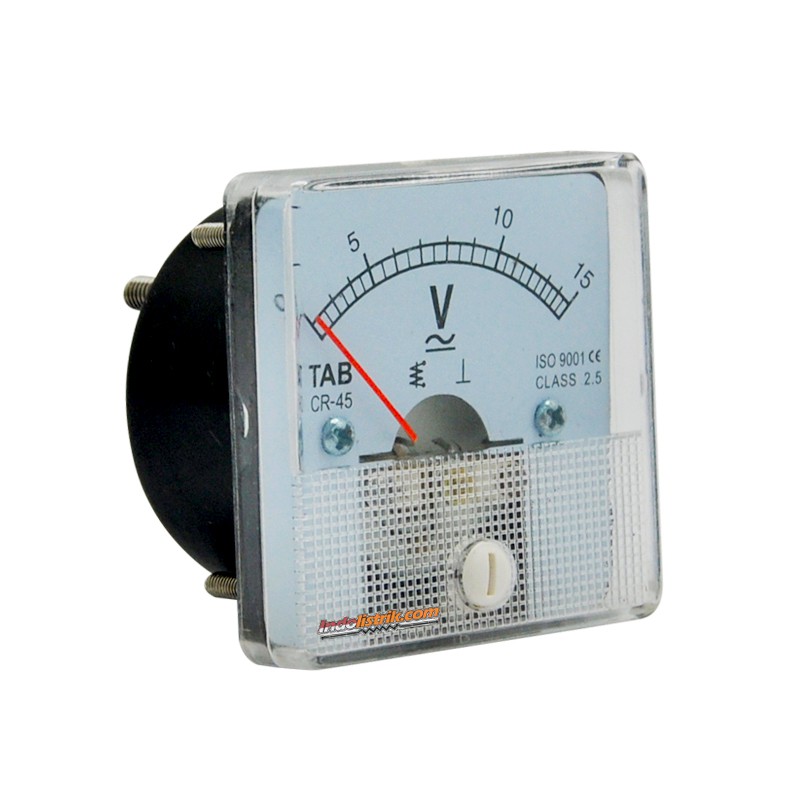 Voltmeter Analog AC/DC Direct CR45 TAB | Shopee Indonesia