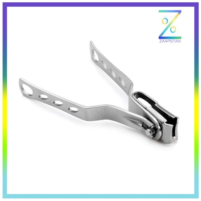 KNIFEZER Gunting Kuku Rotateable Nail Trimmer Manicure - MZ-017 - Silv