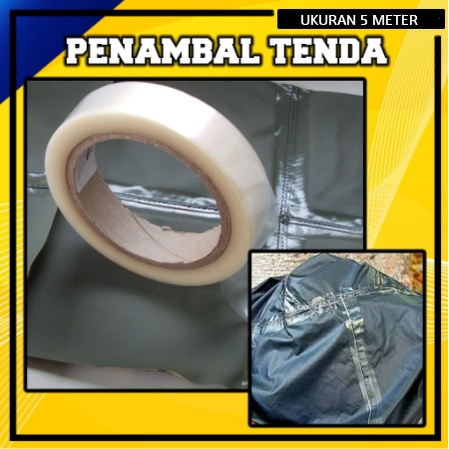 

UK 5 METER SEAM SEAL - PENAMBAL TENDA, JAS HUJAN, PAYUNG - Penutup Jahitan Seam Seal 2 Layer Tape Solasi Isolasi Jaket Tenda Waterproof - Lem bemis serbaguna